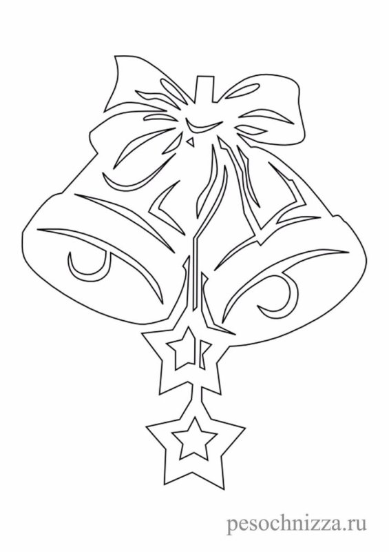 Трафареты на окна новогодние