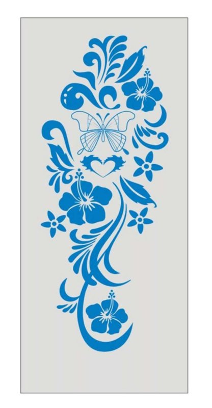 Цветочные орнаменты для росписи