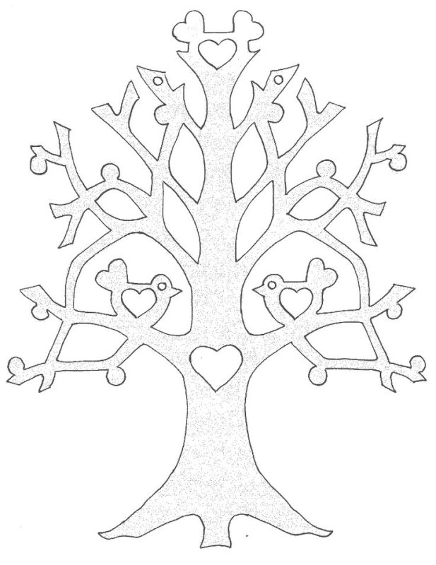 Дерево для вырезания