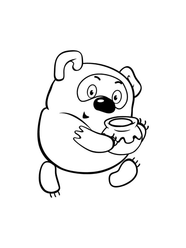 Винни пух рисунок