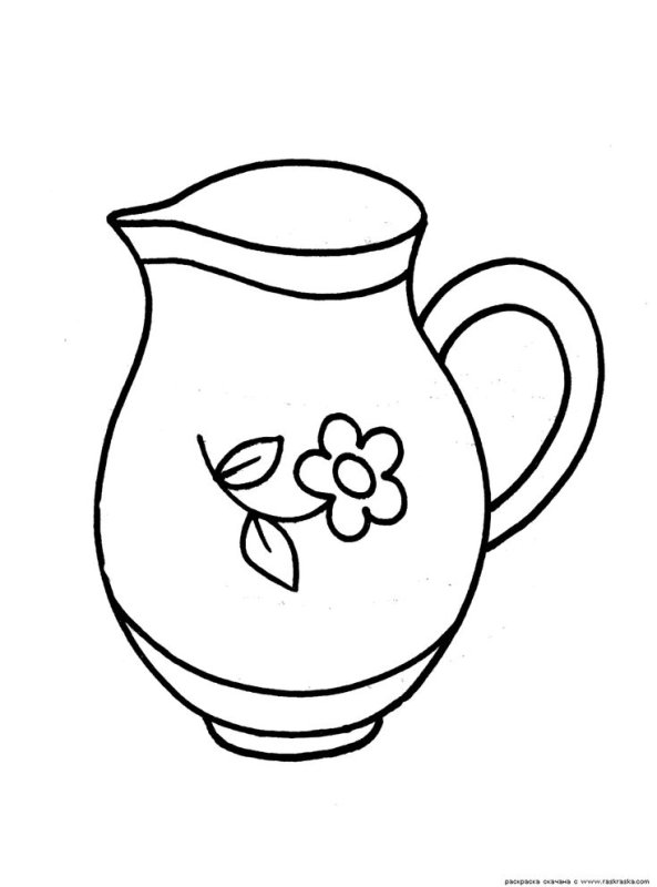 Роспись кувшинчиков старшая группа Комарова