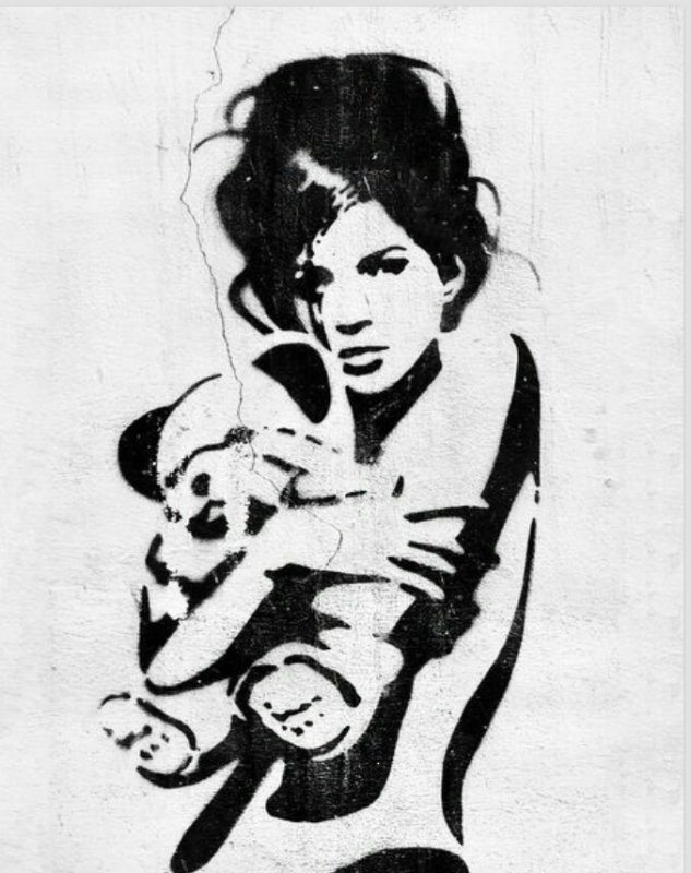 Граффити Бэнкси