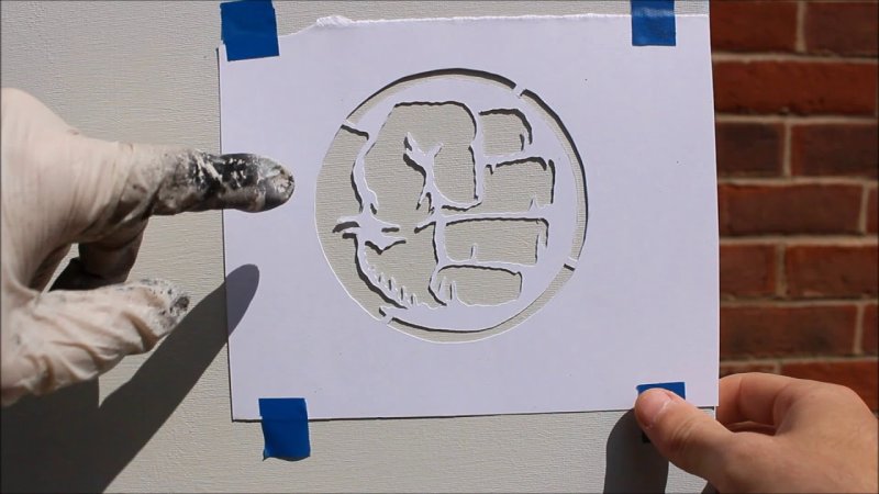 Трафареты для граффити