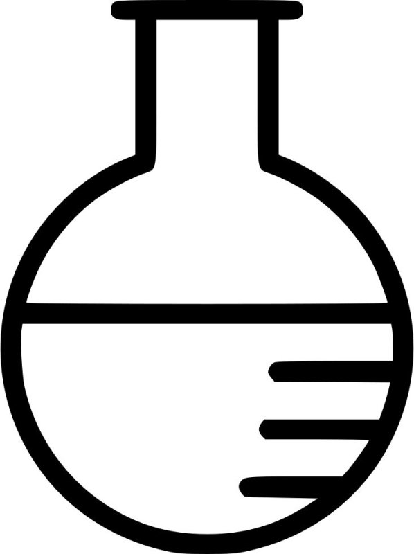 Колба трафарет