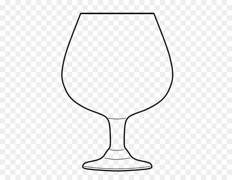 Бокал контур