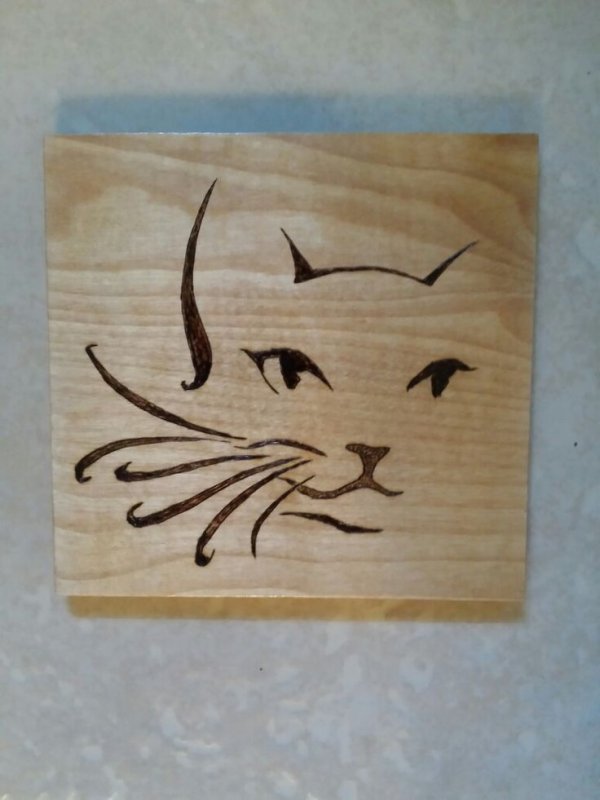 Выжигание по дереву для детей