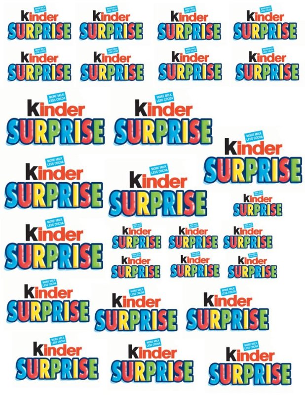 Шаблоны для киндера сюрприза