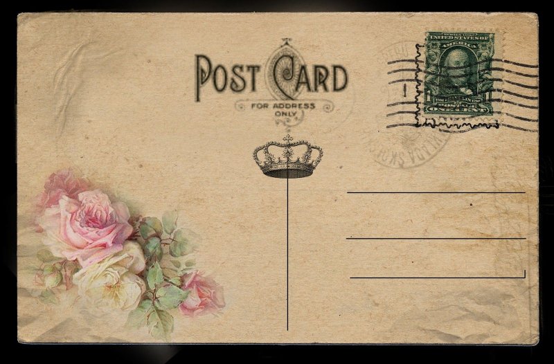 Старинный конверт