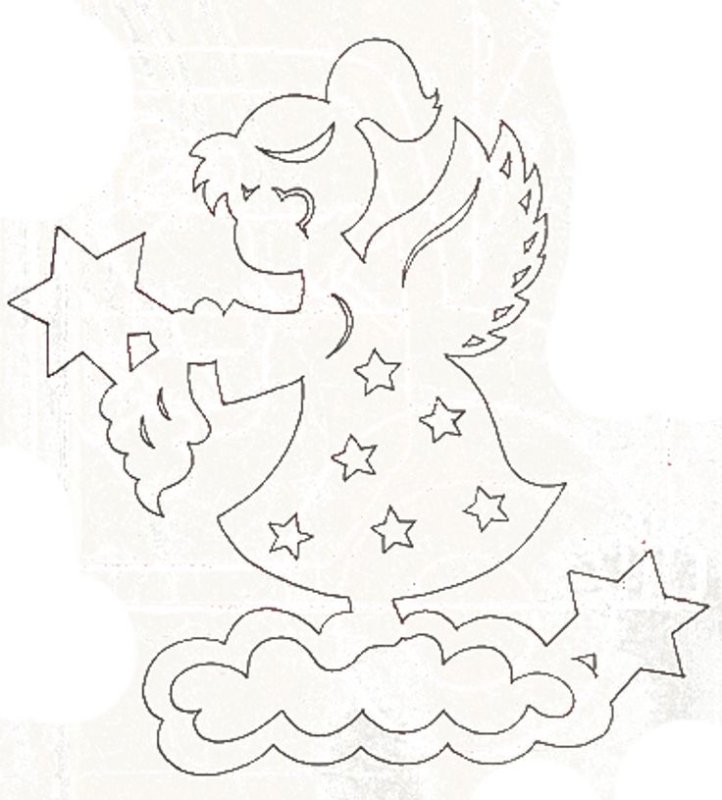 Новогодние шаблоны для вырезания