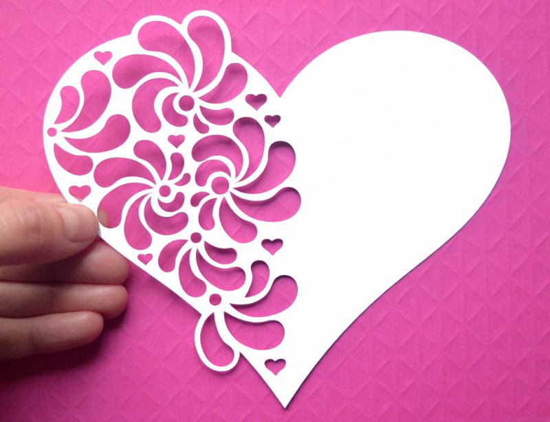Сердечки для вырезки