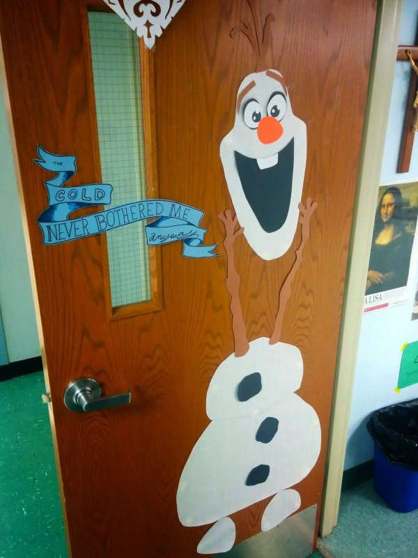 Аппликация на дверь