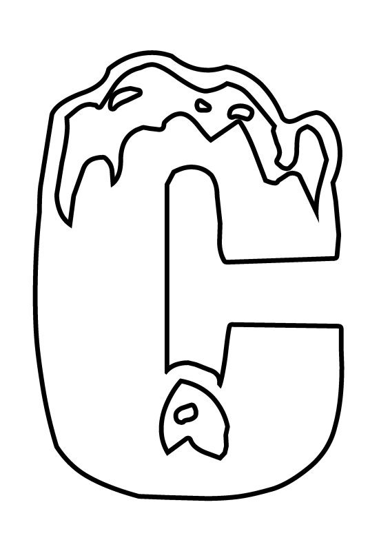 Новогодние буквы трафареты для вырезания