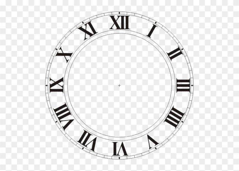 Циферблат шаблон