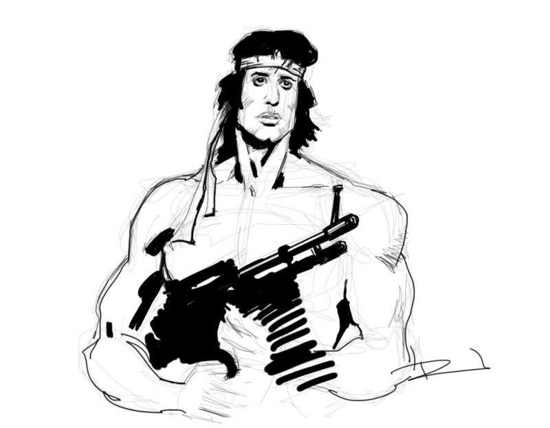 Джон Рэмбо вектор