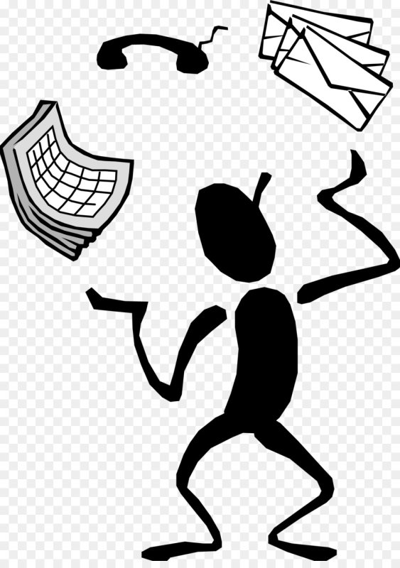 Черный человечек