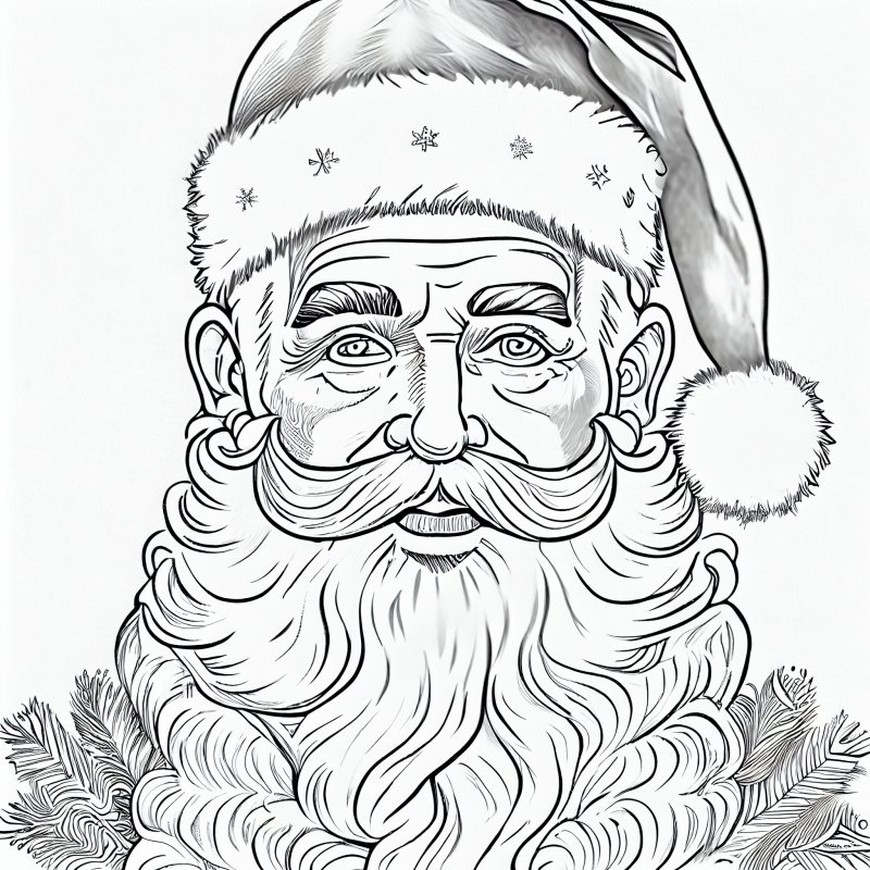 Дед раскраска