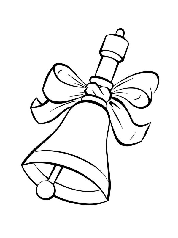 Колокольчик рисунок