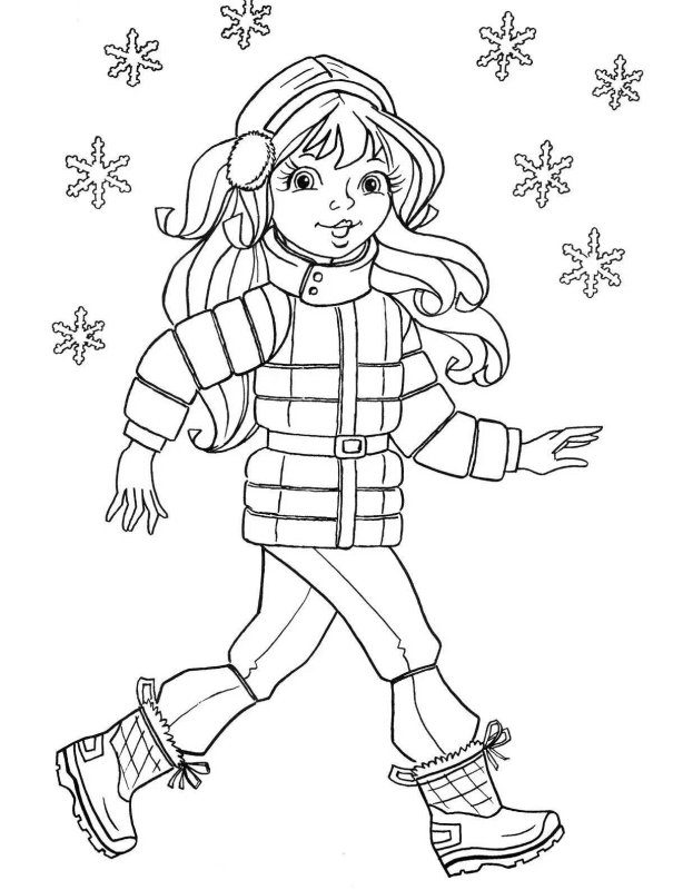 Зоукраска девочка