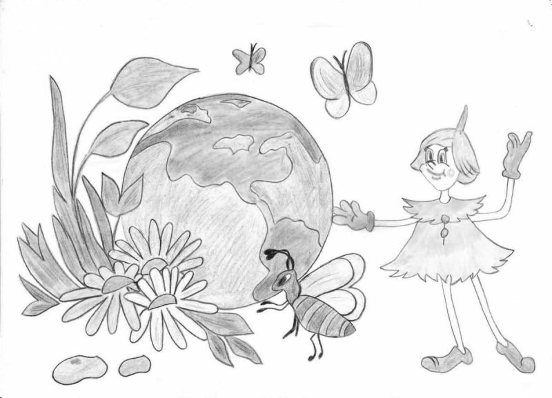 Эколята раскраски для детей защитники природы