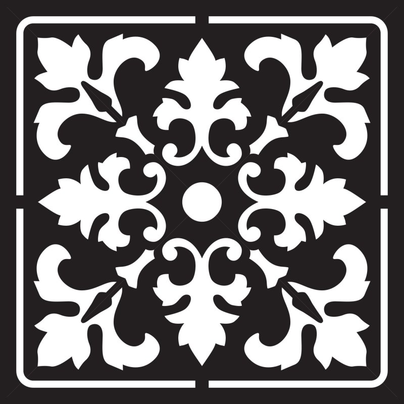 Трафарет плитки для бетона