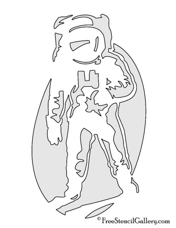 Трафареты для граффити