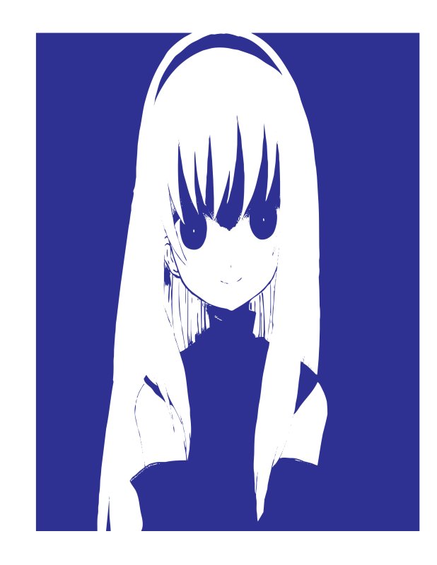 Трафарет из аниме