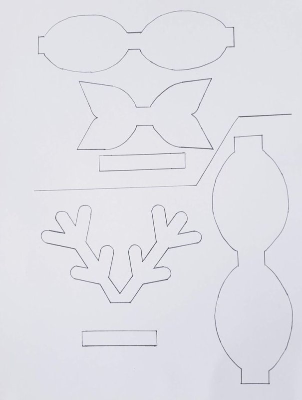 Заготовки для бантиков