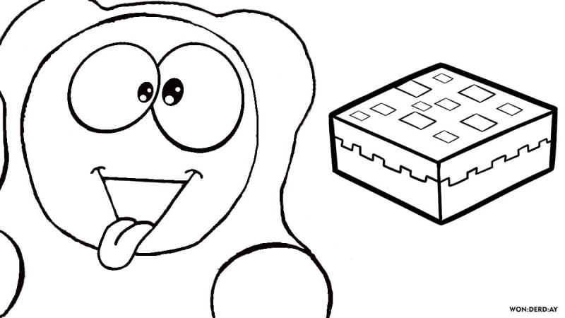 Валера ЖЕЛЕЙНЫЙ медведь для печати