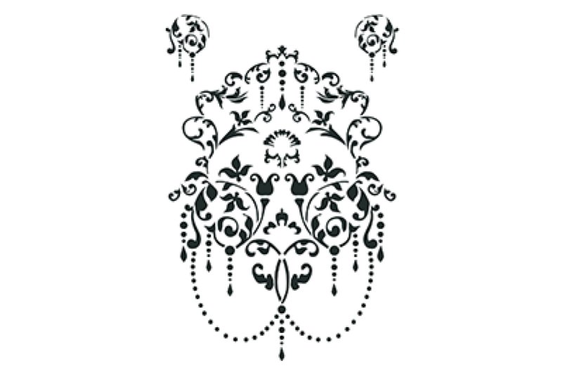 Винтажные трафареты для декора