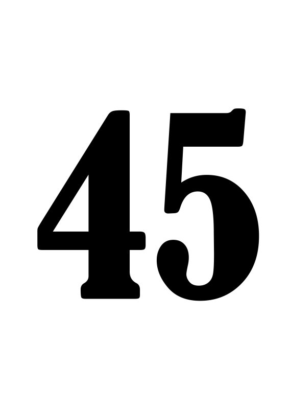 Цифра 44 фото