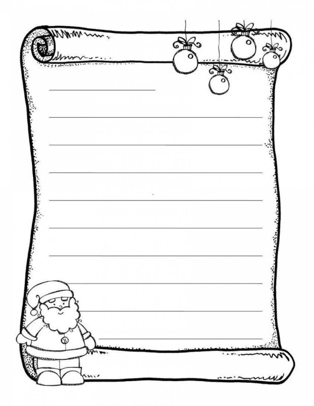 Трафарет для письма