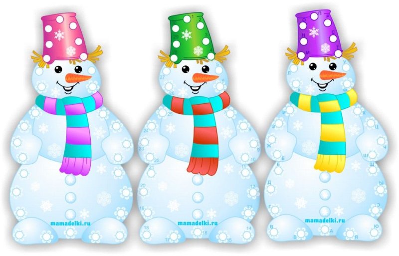 Новогодний Снеговик