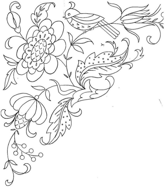 Русские узоры и орнаменты рисунки