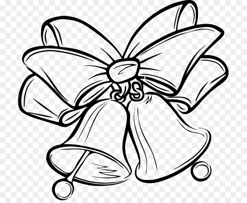 Колокольчик раскраска