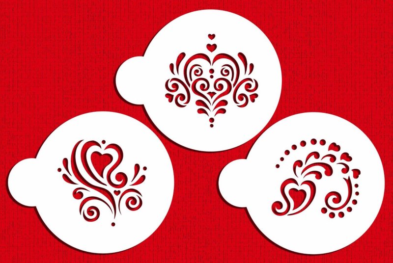 Трафарет для торта