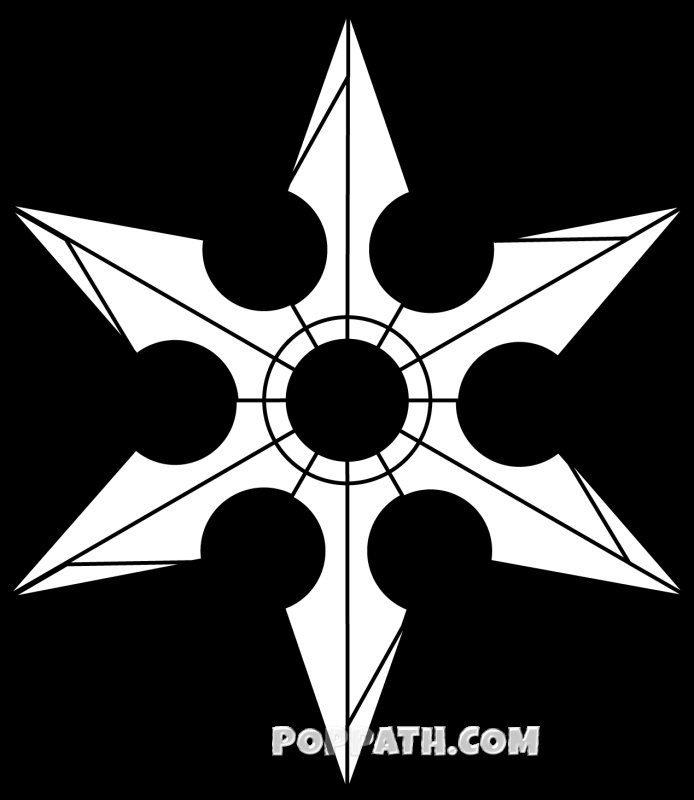 Сюрикен 6 конечный чертёж