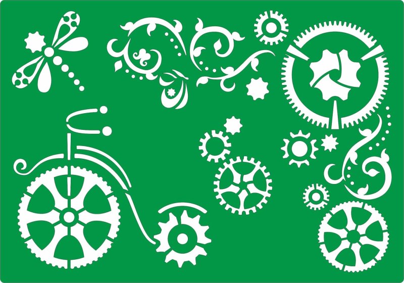 Орнамент шестеренки