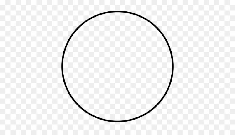 Круг на прозрачном фоне