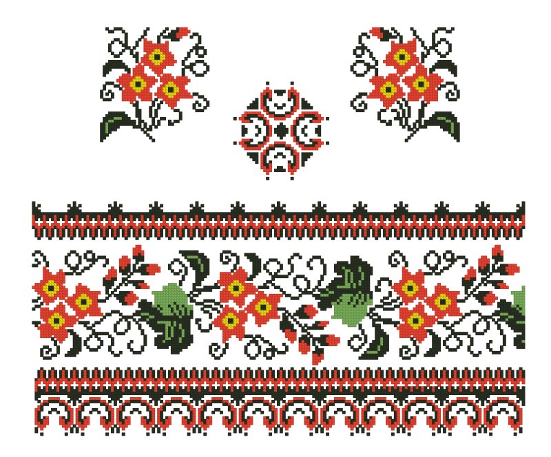 Рушник "орнамент"