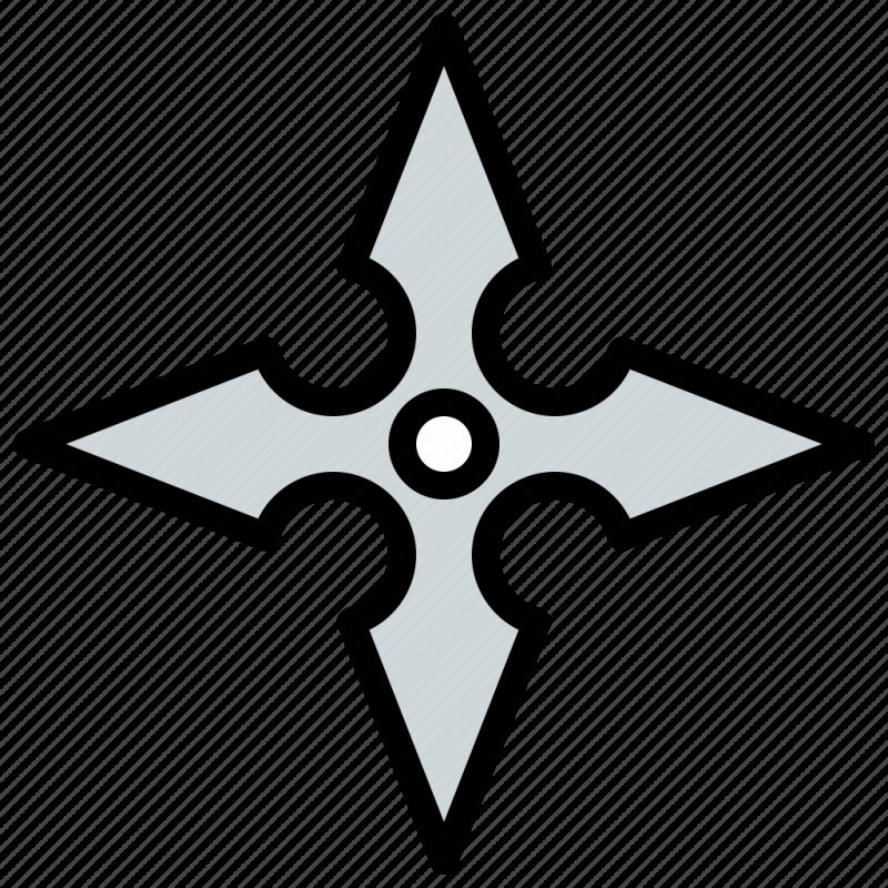 Сюрикены из Наруто чертеж