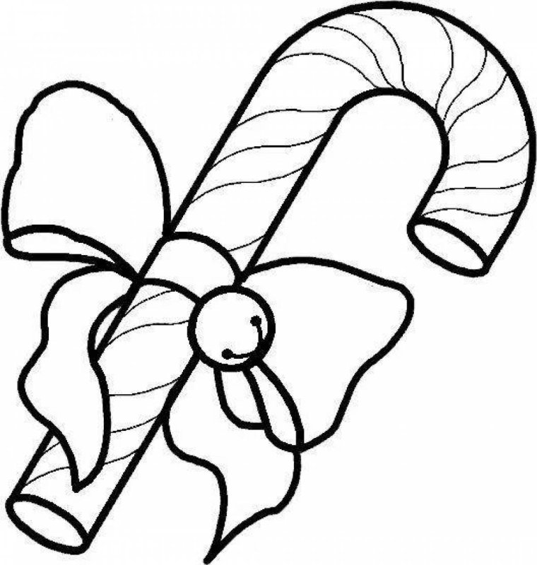 Новогодний леденец