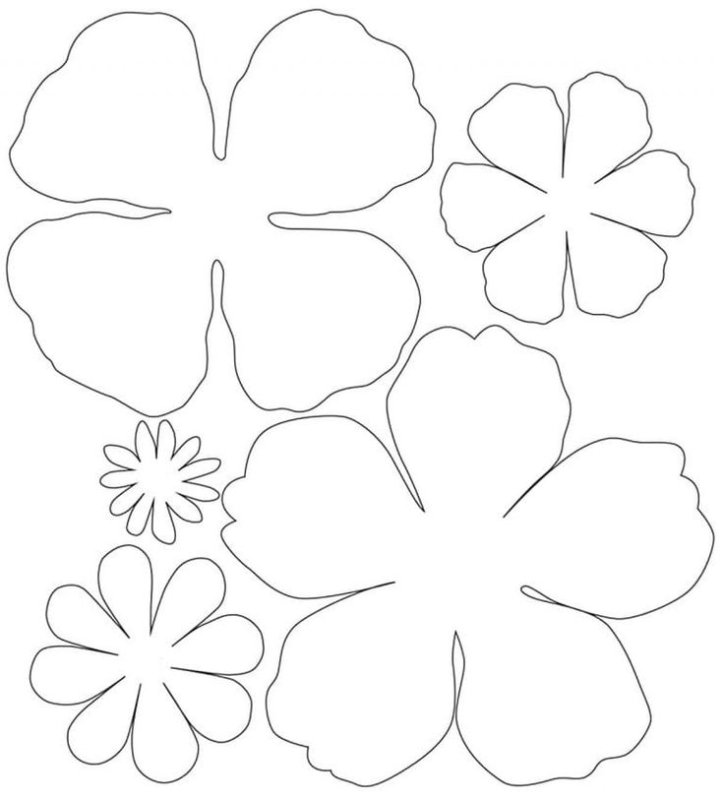 Заготовки для бумажных цветов