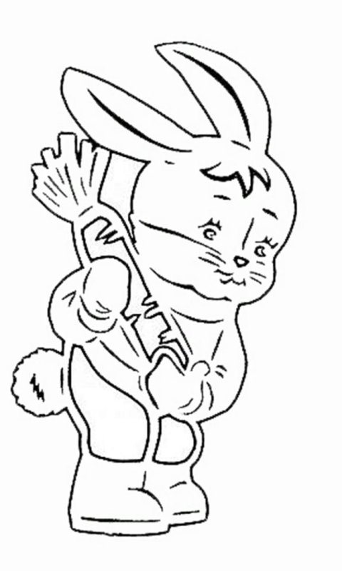 Заяц на окно