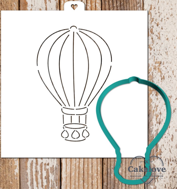 Форма для пряника воздушный шар