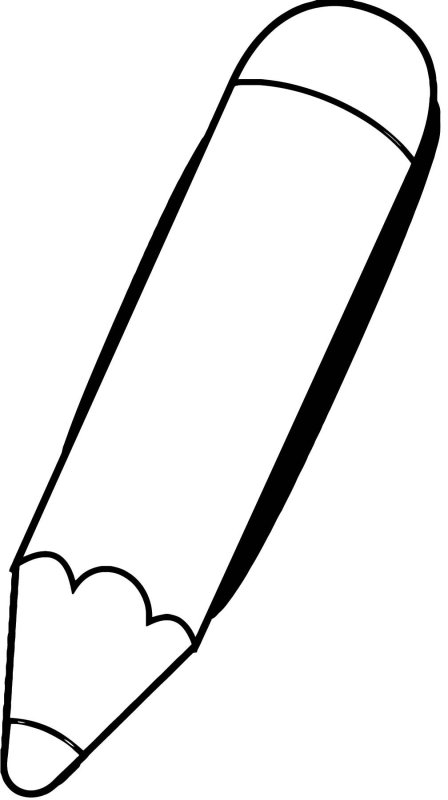 Раскраска с карандашами