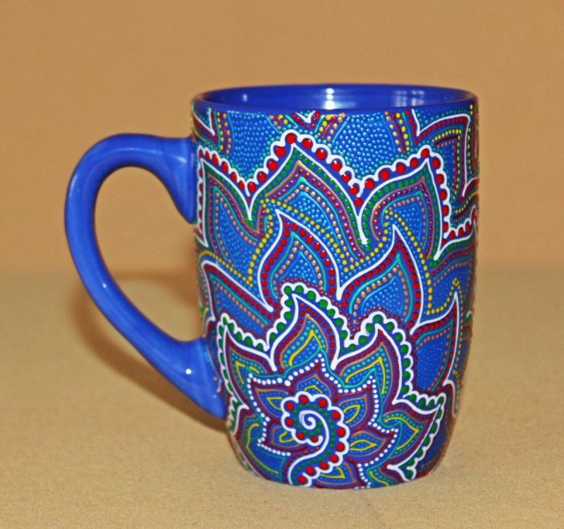 Роспись стеклянной посуды