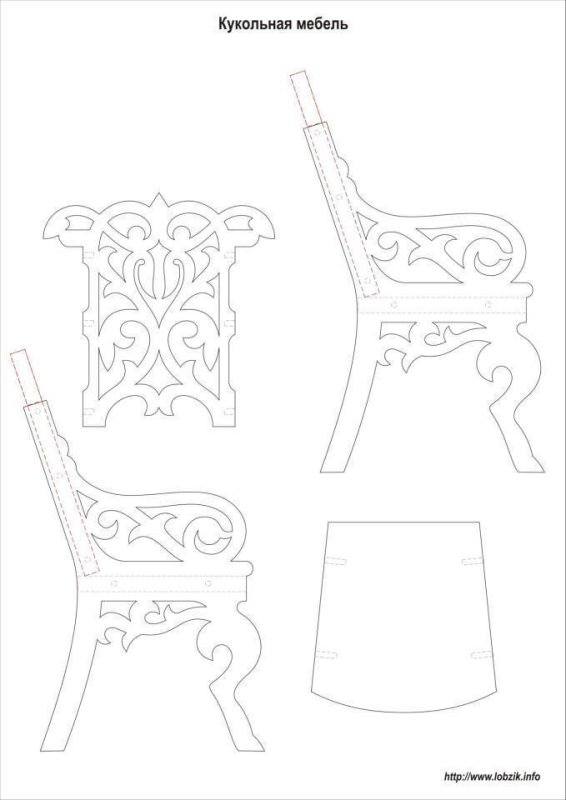 Мебель из фанеры лобзиком