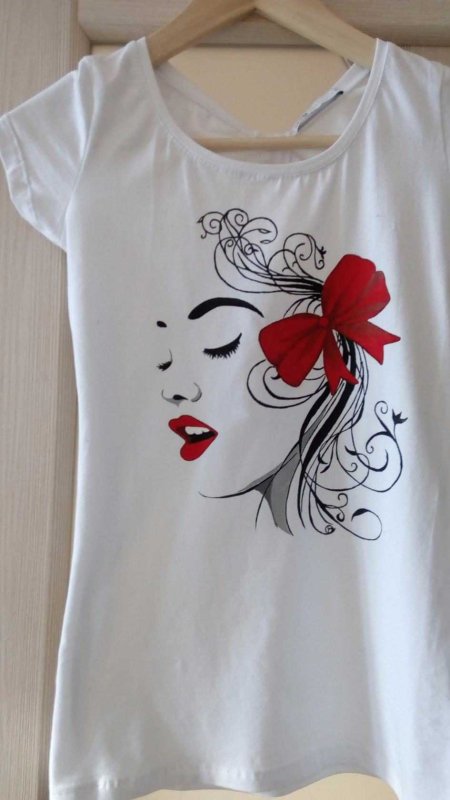 Майка рисунок