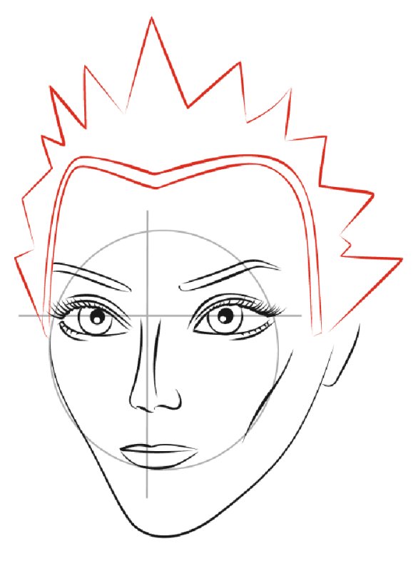 Снежная Королева рисунок