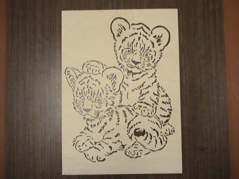 Панно Выжигание